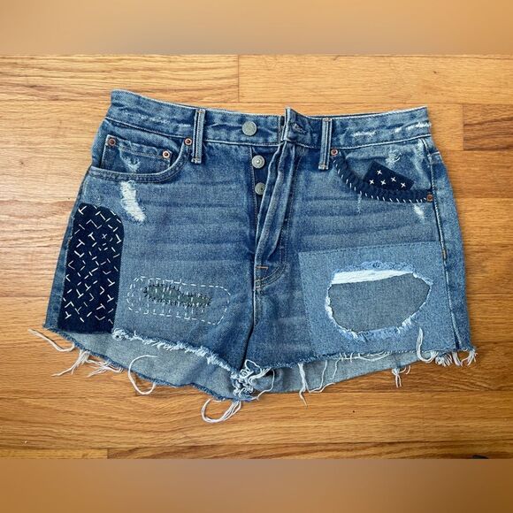 Revolve GRLFRND Cindy High-Rise Short in Island Girl Size 26 - Picture 4 of 9